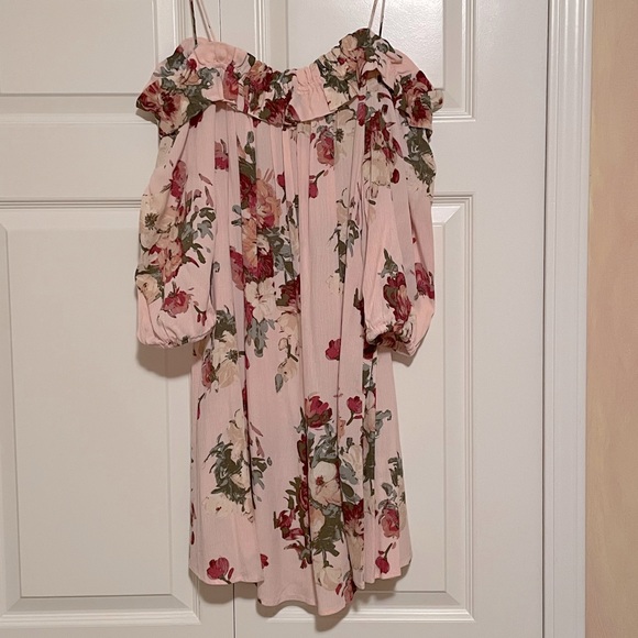 Blu Pepper Ruffle Off-The-Shoulder Dress - Picture 3 of 3